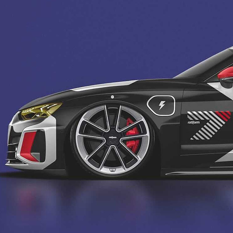 Rotiform ontwerpt BTL velg voor E-tron