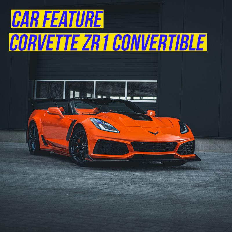 Corvette ZR1 Convertible: letterlijk uniek in zijn soort