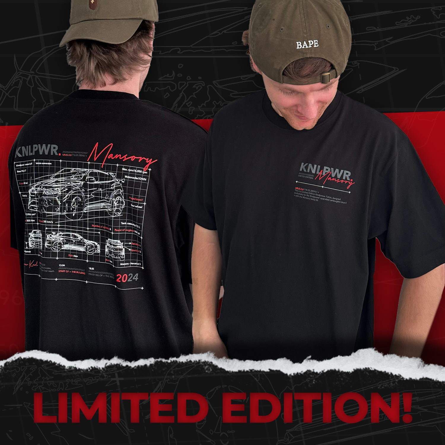 BESTEL HET KNOLPOWER X AUTOMADNESS PAKKET EN ONTVANG EEN LIMITED EDITION KNOLPOWER T-SHIRT