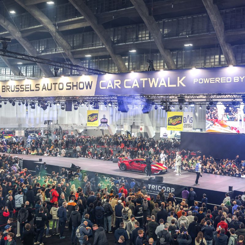 Day 5: 122,000 visitors during the Brussels Auto Show