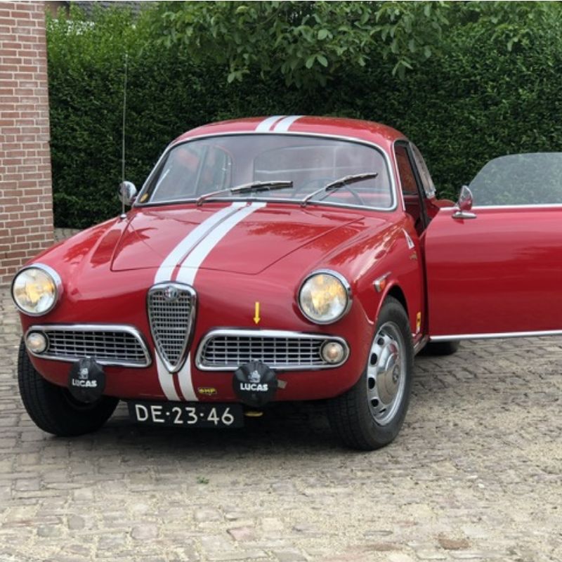 Alfa Romeo Giulietta Sprint uit 1960 zal deelnemen aan het NOF