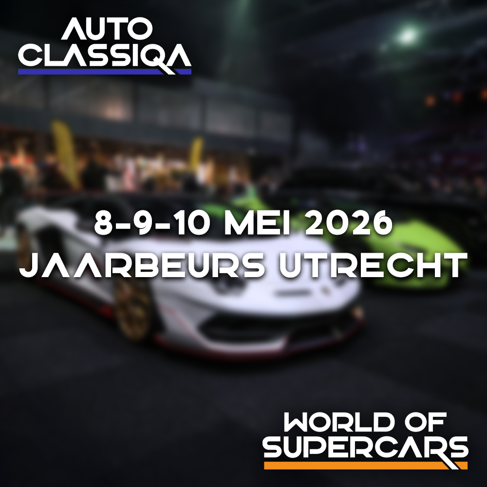 Dubbel feest: AutoClassiqa & World of Supercars in Jaarbeurs Utrecht