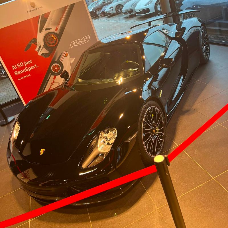 Porsche 918 Spyder te zien 25 & 26 februari