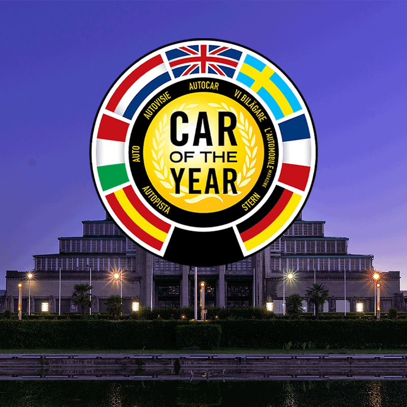 DE 7 FINALISTEN VAN CAR OF THE YEAR OP DE BRUSSELS AUTO SHOW!