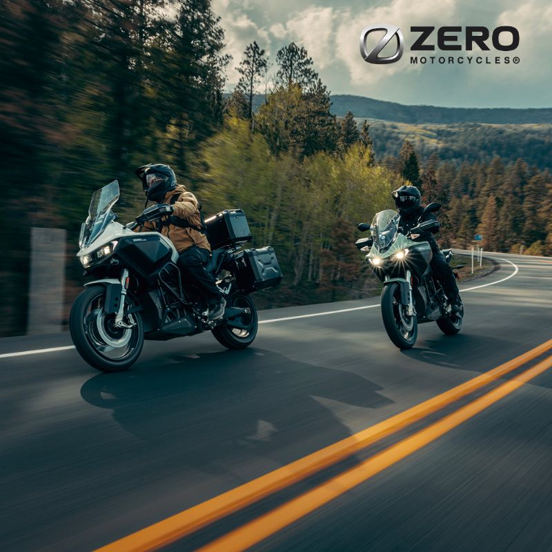 Motocycle brand Zero Motorcycles present with electric motorcycles