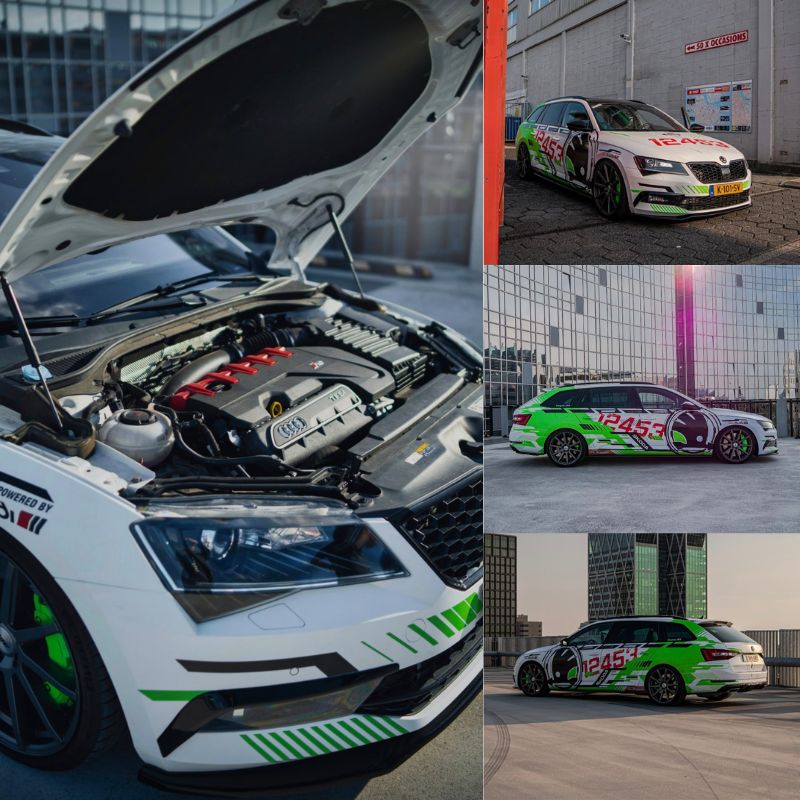 Skoda met Audi RS3 motor op Deutsche AutoFest