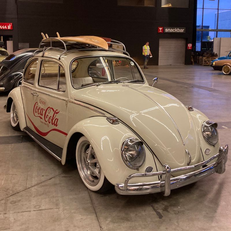 Coca-Cola Volkswagen Kever uit 1964 aanwezig