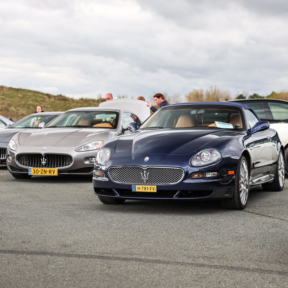 Maserati Club Nederland aanwezig met tientallen auto's